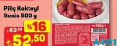 PİLİÇ TAVUK KOKTEYL SOSİS 500 G